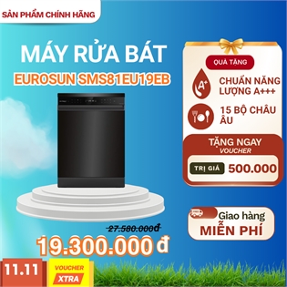 Máy rửa bát 15 bộ Eurosun SMS81EU19EB